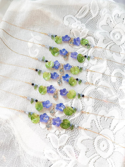 Blooming Violet Necklace