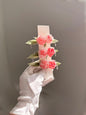 Peony French Barrette Hair Clip